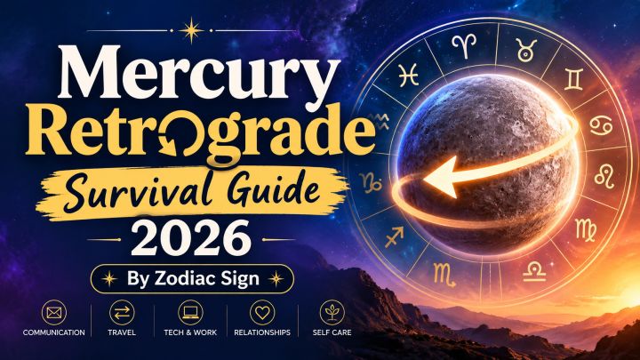 Mercury Retrograde Survival Guide 2026: By Zodiac Sign