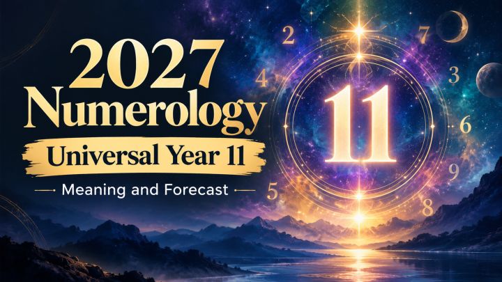 2027 Numerology: Universal Year 11, the Master Number of Intuition