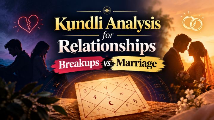 Kundli Analysis for Relationships: Dating, Breakups, and Marriage
